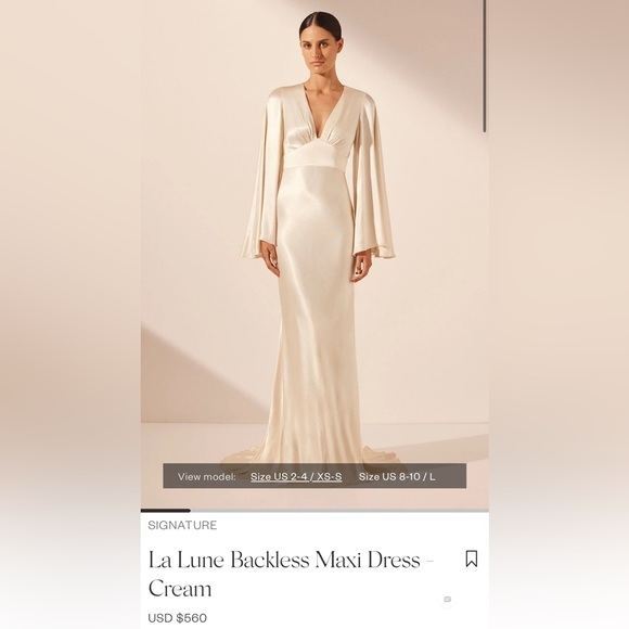 Shona Joy | Dresses | Shona Joy La Lune Backless Maxi Dress In Cream | Poshmark Shona Joy | Dresses | Shona Joy La Lune Backless Maxi Dress In Cream | Poshmark